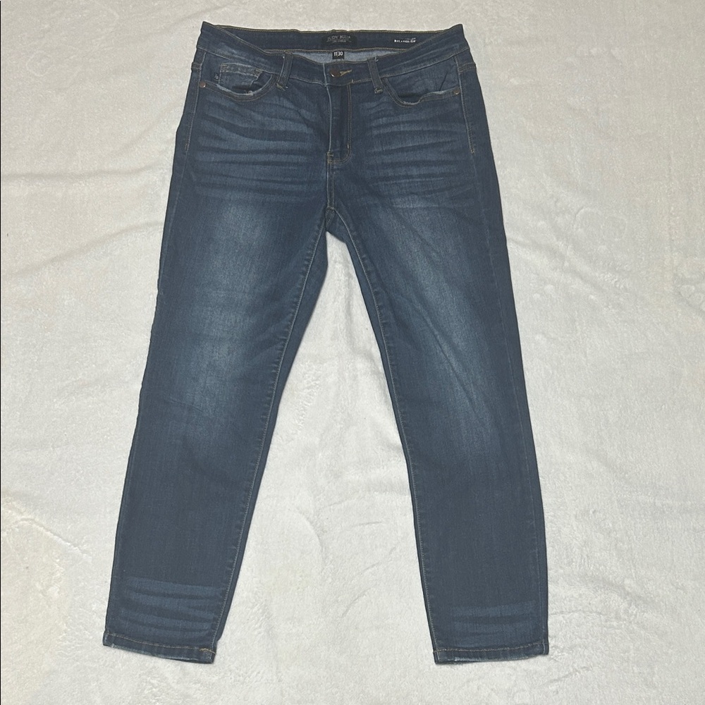 Judy Blue Relaxed Fit Jeans - Dark Blue - Size 11/30